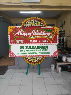 Papan Bunga di Rengging Pecangaan